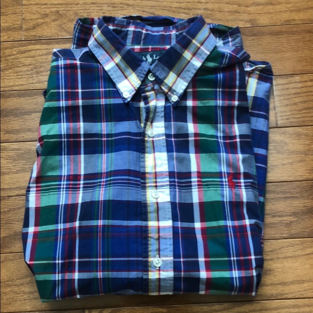 Polo Ralph Lauren Plaid Dress Shirt